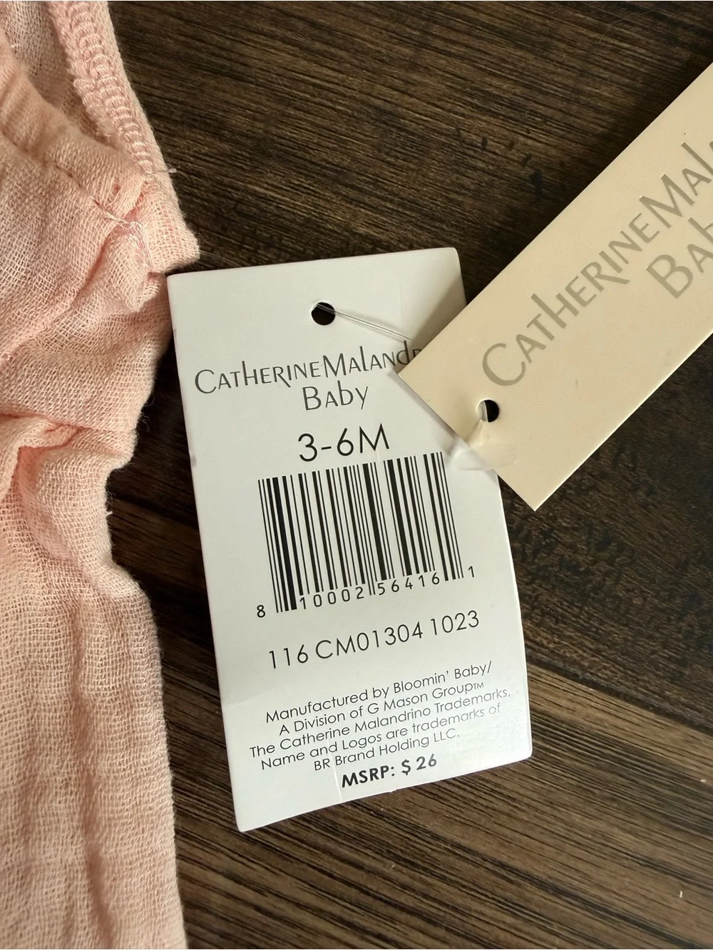 Catherine Malandrino Peach and Cream Girls 3-Piece Matching Set